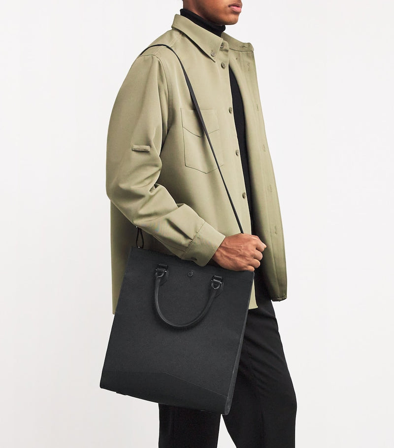 Harrods Saffiano leather tote bag, UK version