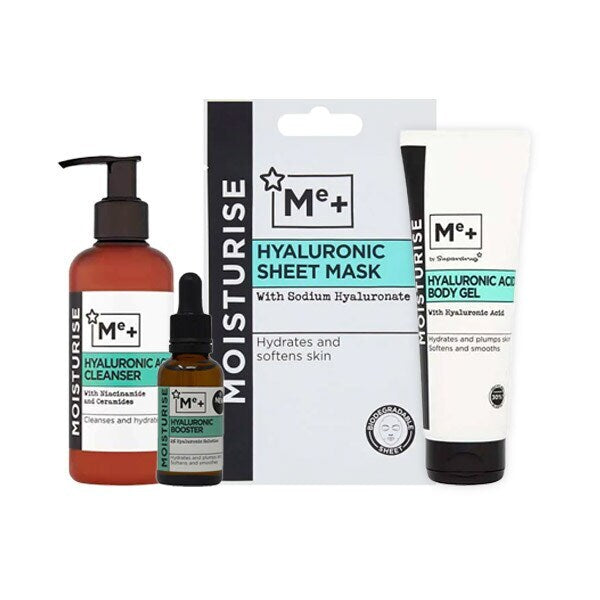 Me+ Skincare Bundle Hyaluronic Acid Multi-pack, imported from the UK