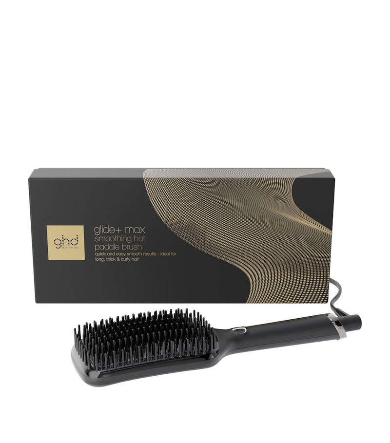 ghd Glide+ Max hot brush styling tool - British product