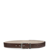 Harrods Brunello Cucinelli Hammered Calfskin Belt- Buy online at McGrocer