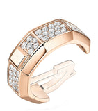 Messika rose gold diamond ear cuff 0.25ct, imported from the UK
