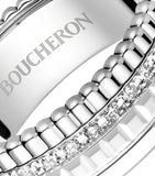 Boucheron Quatre Double White Edition ring white gold diamond - British product