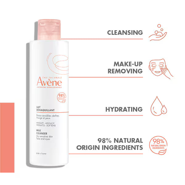 Avène Les Essentiel Milk Cleanser 200ml - British product