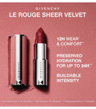 Givenchy Le Rouge Sheer Velvet Refillable Matte Lipstick, UK version