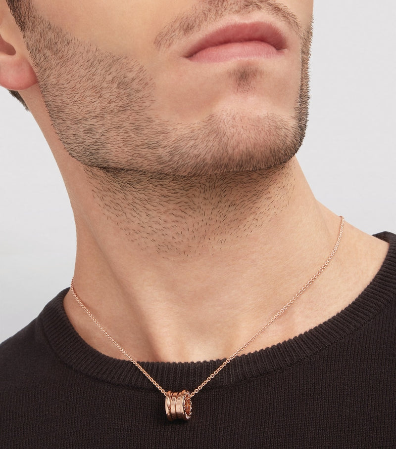 Bvlgari B.zero1 rose gold necklace - British product