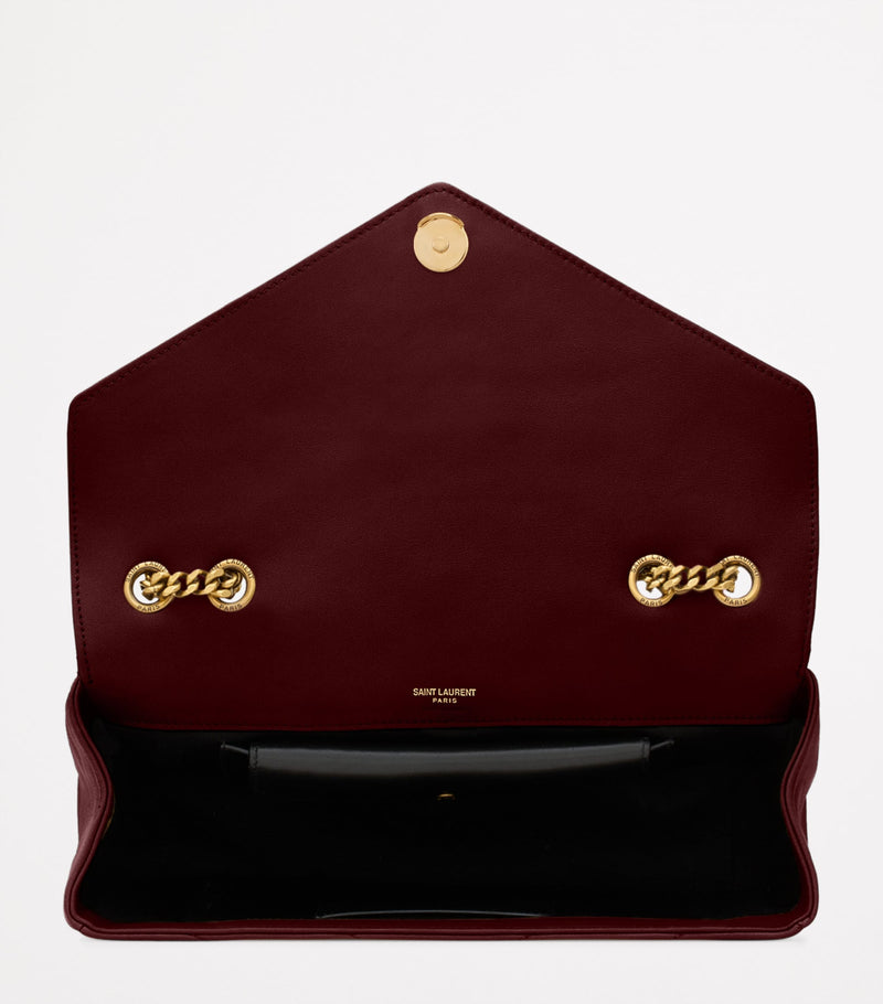 Saint Laurent Loulou shoulder bag matelassé leather, UK version