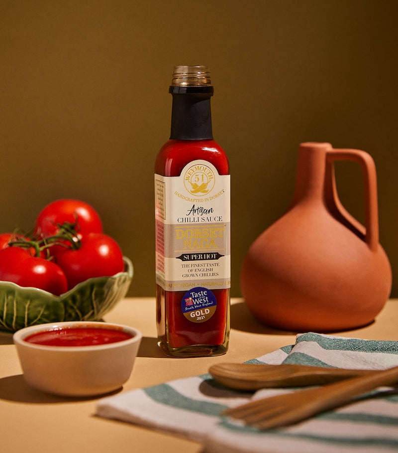 Weymouth 51 Dorset Naga chilli sauce 220ml (British brand)