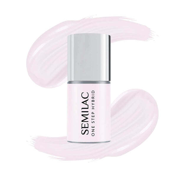 Semilac one step gel polish 252 Milky Pink 5ml (British brand)