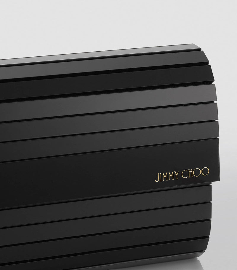 Jimmy Choo Sweetie clutch bag acrylic chain strap - British product