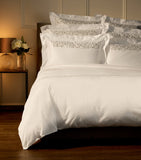 Harrods of London Tresco Embroidered King Duvet Cover Set 230cm x 220cm, UK version