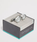 Tateossian Big Ben watch cufflinks with functioning watch, UK version