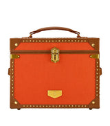 Harrods WOLF Canvas Ida Trunk Jewellery Box- Buy online at McGrocer