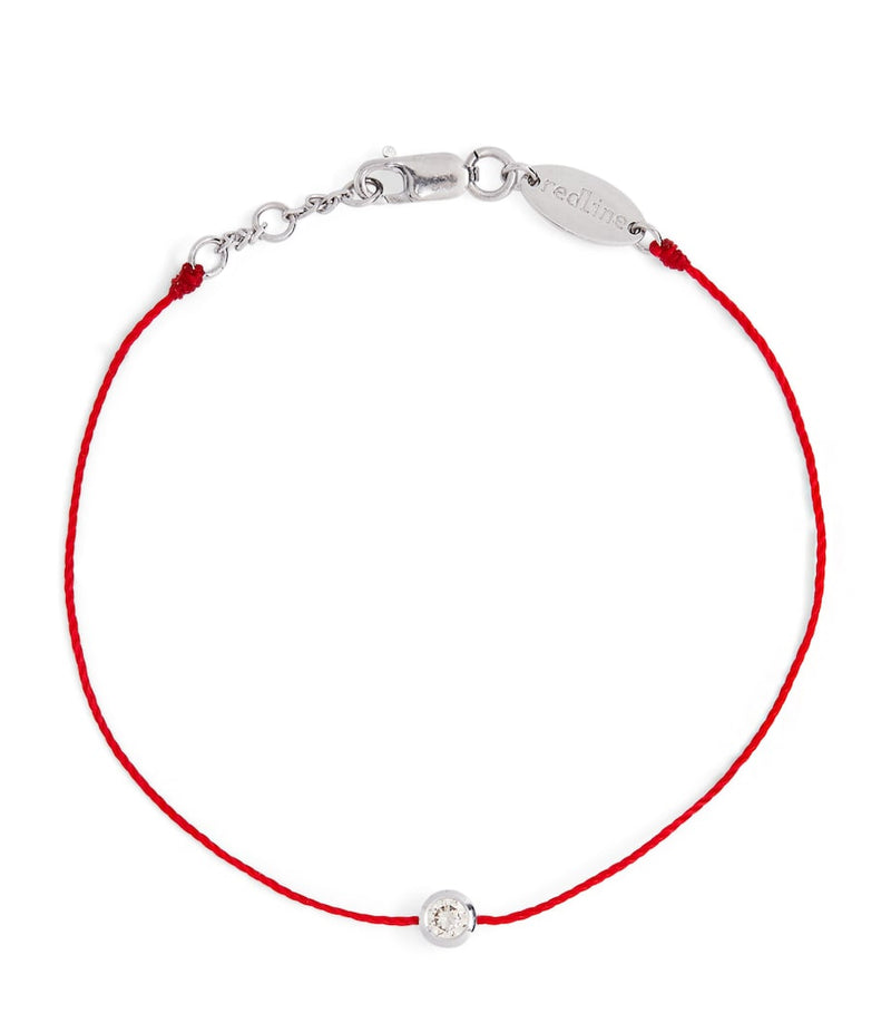 Redline Pure bracelet white gold diamond 0.10ct - British product