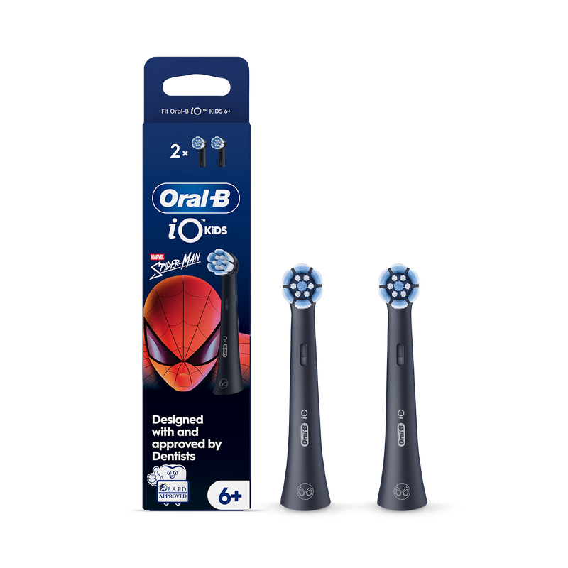 Oral-B toothbrush head Spiderman 2 pack, imported from the UK