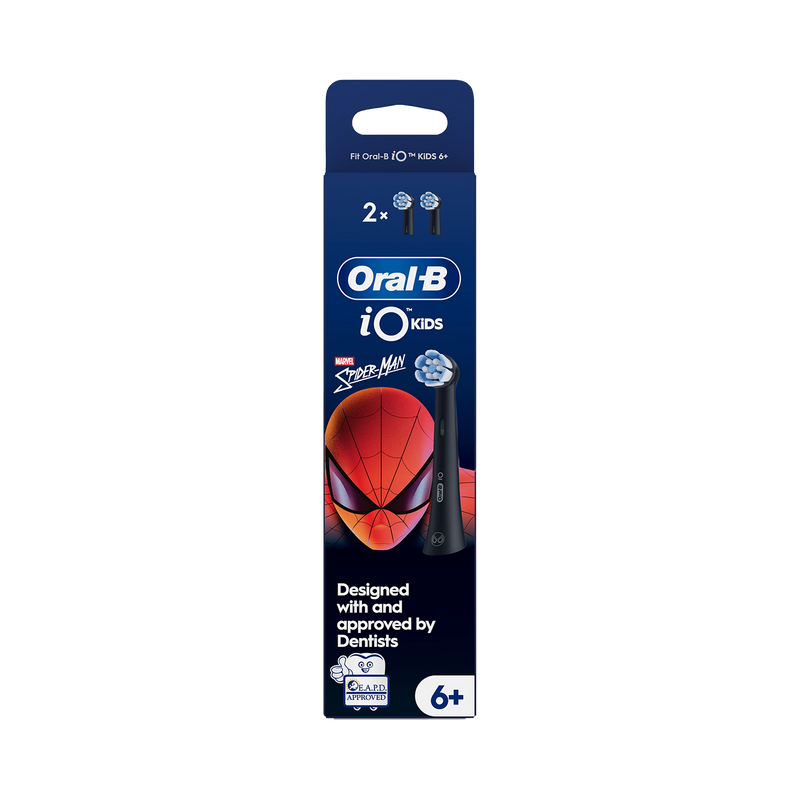 Oral-B toothbrush head Spiderman 2 pack, imported from the UK