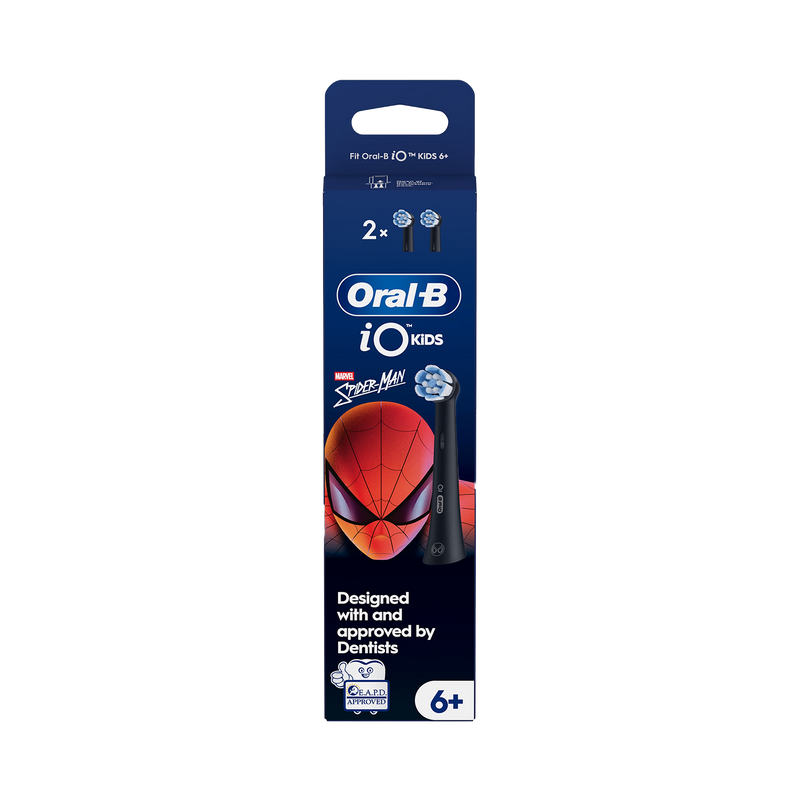Oral-B toothbrush head Spiderman 2 pack, imported from the UK