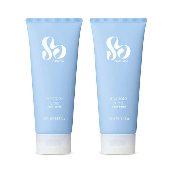 So Divine Classic water-based lubricant 100ml twin pack - British product