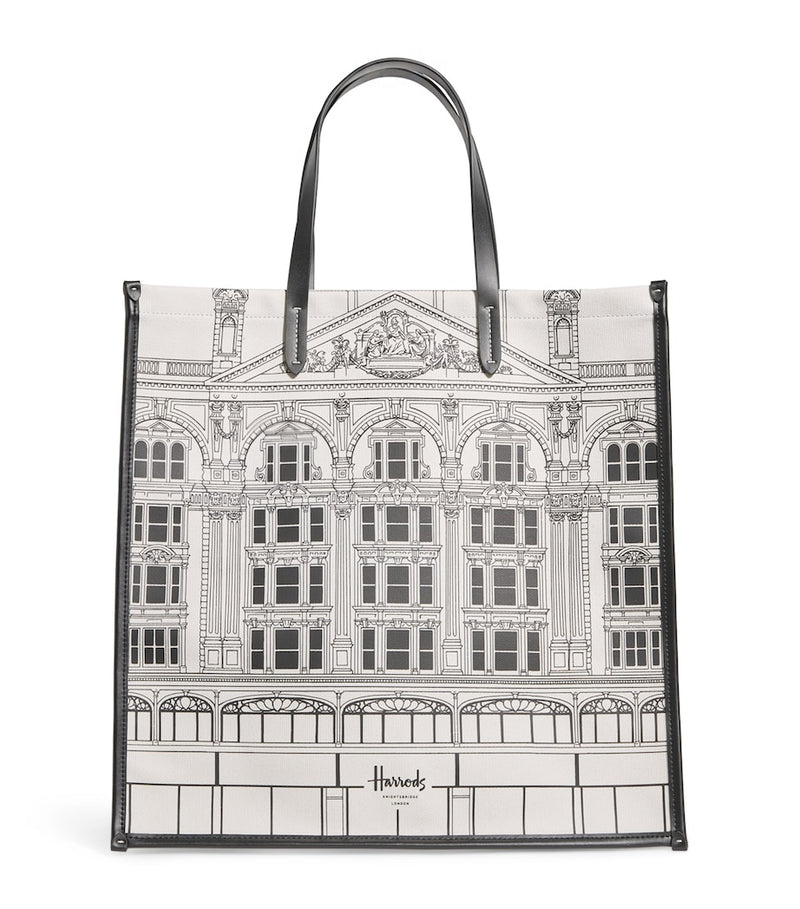 Harrods Building Shopper Bag 100% cotton - British product