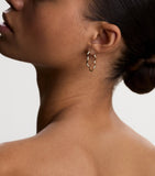 Astrid & Miyu ripple hoop earrings 25.2mm - British product
