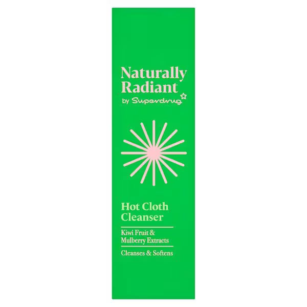 Naturally Radiant hot cloth cleanser 150ml tube, imported from the UK