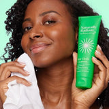 Naturally Radiant hot cloth cleanser 150ml tube, imported from the UK