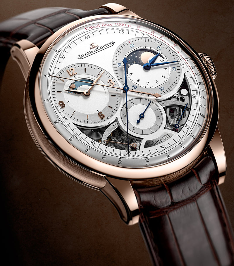 Jaeger-LeCoultre Duometre Chronograph Moon watch pink gold 42.5mm, UK version