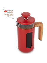 Next La Cafetiere Red Pisa 3 Cup Glass Cafetiere- Buy online at McGrocer
