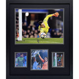 Allstarsignings Ederson signed Manchester City framed photograph 55x66cm, UK version