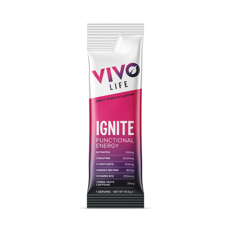 IGNITE Functional Energy supplement sachet 10.5g - British product