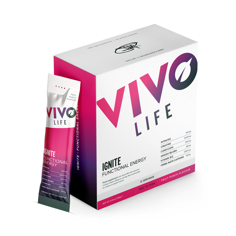 IGNITE Functional Energy supplement sachet 10.5g - British product