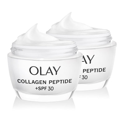 Costco UK Olay Collagen Peptide 24 SPF30 Day Cream 2 x 50ml- Buy online at McGrocer
