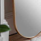 Gallery gold leaner mirror 150 cm - British product