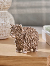 Next Hamish Mini Highland Cow Ornament Figurine 9cm- Buy online at McGrocer