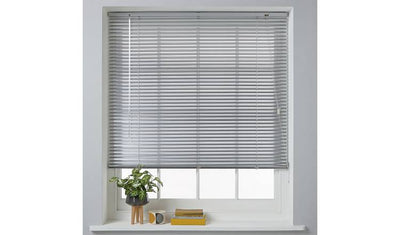 Argos Habitat Aluminium Silver Venetian Blind 60cm- Buy online at McGrocer