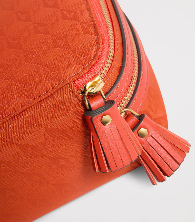 Anya Hindmarch Jacquard Logo Make-Up Pouch - British product