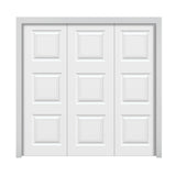 Cardale white canopy garage door steel made to measure - British product