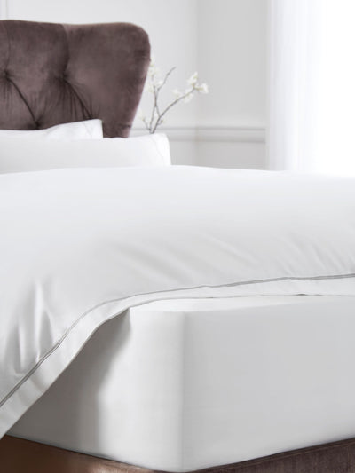 Collection Luxe Coton Satiné Drap-housse Extra Profond Blanc 600 fils Next - Acheter en ligne chez McGrocer