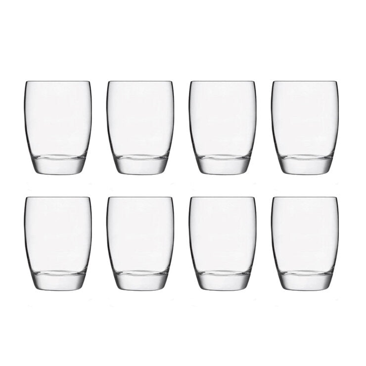 Luigi Bormioli Michelangelo D.O.F glasses 345ml 8 pack (British brand)