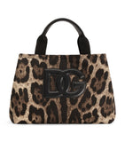 Dolce&Gabbana kids leopard print top-handle bag - British product