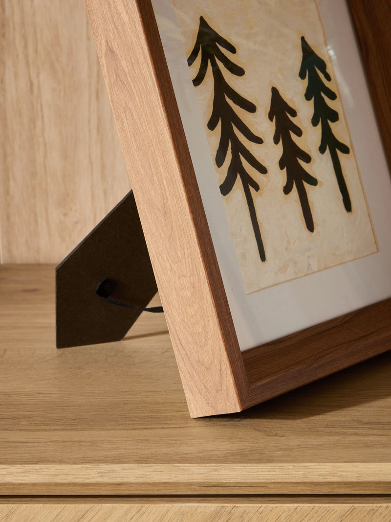 Natural wood effect Aspen photo frame, imported from the UK