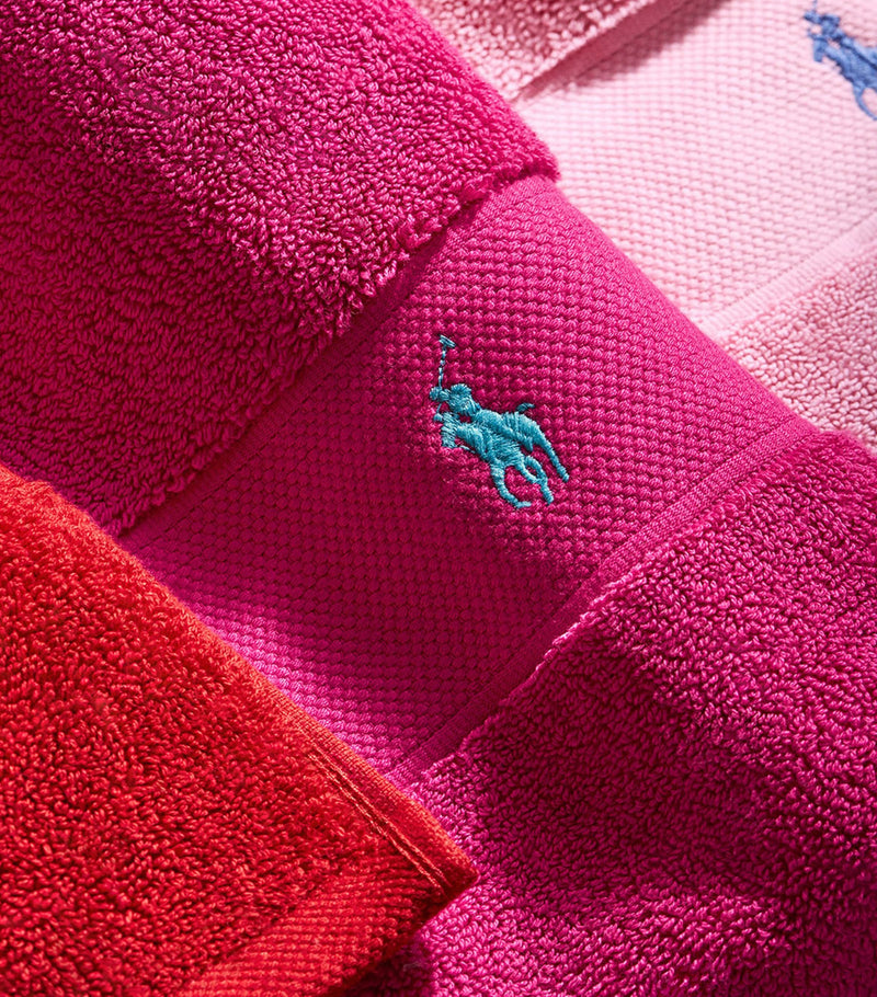 Ralph Lauren Polo Player bath towel 70cm x 140cm, imported from the UK
