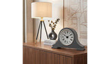 Argos Acctim Harston Mantel Clock Grey Analogue Clock 15x24.2x4.8cm- Buy online at McGrocer