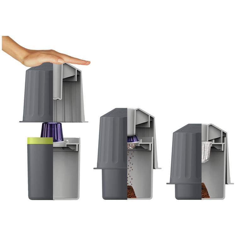 Dualit EcoPress Capsule Recycler for coffee pods (British brand)