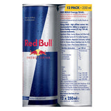 Red Bull energy drink multipack 24 x 250ml, imported from the UK
