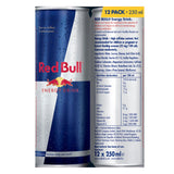 Red Bull energy drink multipack 24 x 250ml, imported from the UK
