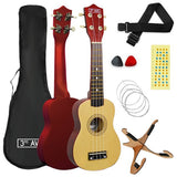 3rd Avenue Soprano Ukulele Natural 21-Inch - British product