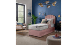 Argos Silentnight Middleton Single Divan Bed Set - Pink- Buy online at McGrocer