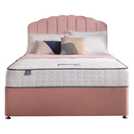 Silentnight Kingsize Divan Bed in Pink (British brand)