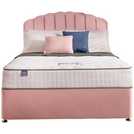 Silentnight Kingsize Memory Divan Bed in Pink (British brand)