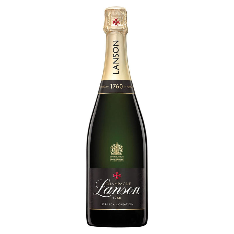 Lanson Black Label Brut NV champagne 75cl, UK version